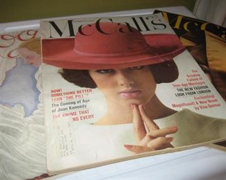 Vintage fashion magazines