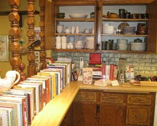 Cookbooks, Denby and other tableware