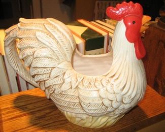 Rooster beverage pitcher