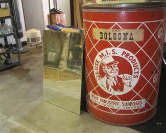 Large vintage canister