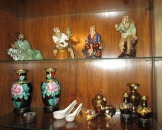 Cloisonne, Figurines and more