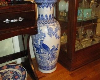 One of 2 Palace Size vases