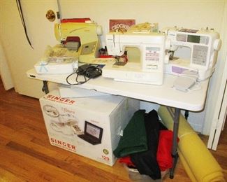 Nice Sewing Machines inc. Brother SE-400, Brother LS-400 and Singer Quantum Future Sewing Machine