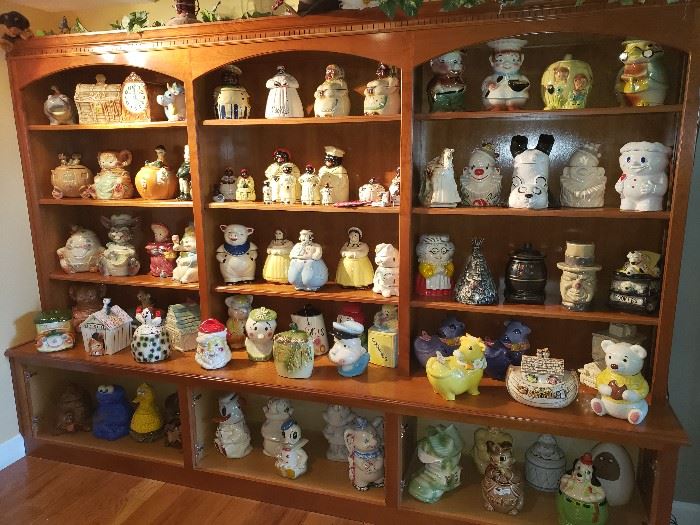 Wall of Cookie Jars!!!