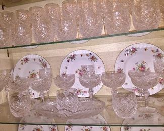 Vintage 60 Piece Waterford Powerscourt