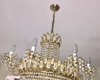Gorgeous vintage Deco style chandelier