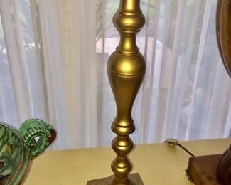 Antique Brass Candlesticks