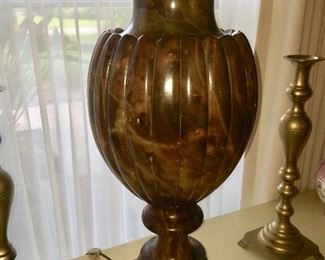 Gorgeous Alabaster Vintage Lamp