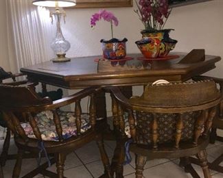 Custom Poker Table & Chairs
