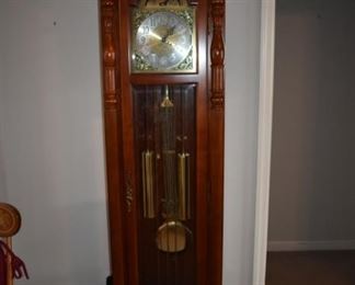 Beautiful Harrington House Grandfather Clock in Excellent Condition