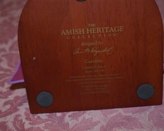 "Caroling" from the Amish Heritage Collection First Issue Limited Edition