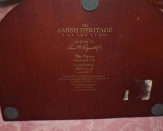 "The Pump" from the Amish Heritage Collection  Limited Edition, First Issue