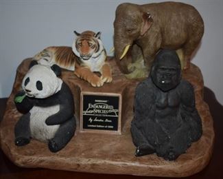 Limited Edition of the Sandicast of Endangered Species Collection by Sandra Brue