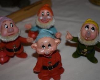 Vintage/Antique Dwarfs from the 7 Dwarf's Collection, we only have 4 of them