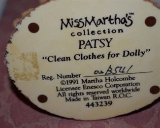 Patsy, "Clean Clothes For Dolly"