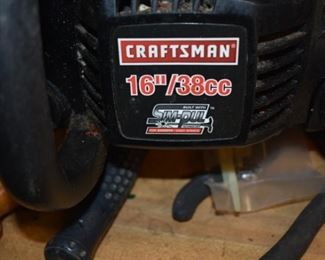 Craftsman Quality Chainsaw 16"/38cc