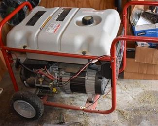 Portable Troy-Bilt Extra Performance Generator with Electric Start, 6200 Watts, 9750 Starting Watts in Beautiful Condition!