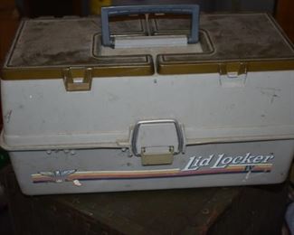Fishing Tackle Box with Assorted Tackle