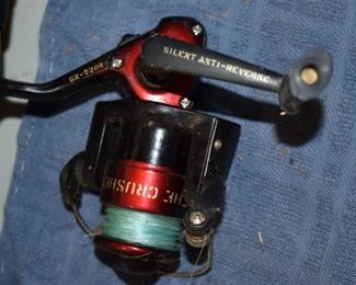 Great Vintage Rods and Reels with Daiwa, Shakespeare, ABU, Zebco and more!