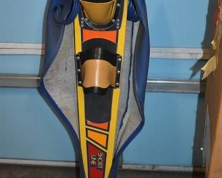 Vintage Connelly Water Ski with Custom Cover