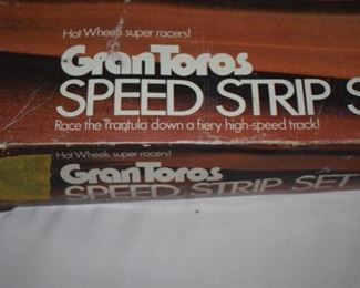 Hot Wheels GranToros Speed Strip Set            This Collection is a Fabulous Collection of Hot Wheels and Hot Wheels Items. We are selling the entire collection of Hot Wheels Cars and other  Hot Wheels related items together as one collection. We are accepting offers on this magnificent collection beginning today July 20th and will continue to do so through Friday, August 2nd at 7 pm. Check out more details and a form for making offers at www.pes3d.com under featured sales. Any questions please call.