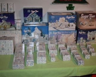 Precious Moments Sugar Town Collection all in their original Boxes in Spectacular Condition!!! Many never out of their Box!