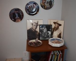 John Wayne Photographs and Collector Plates