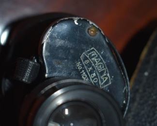 Vintage Binoculars with Case