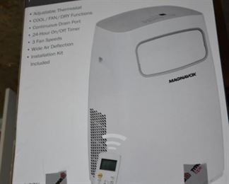 Magnavox 8,000 BTU Portable Air Conditioner in New Condition
