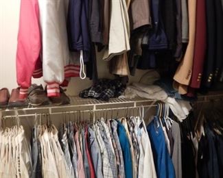 MENS AND WOMENS CLOTHING