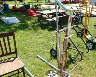 ENGINE HOISTS AND MOTOR CARTS