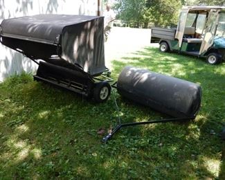 LAWN ROLLER & MOWER - PULL BEHIND