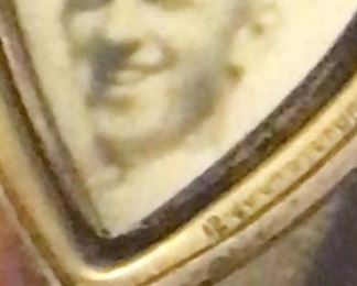 Sterling Locket from the 20's (This will be worn by CarrieAnn and will not be removed until Sold. Price is $40)