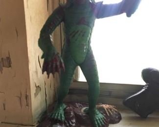 1960s Horror Models. Assembled in the 60s... these guys have all had a few repairs done but does it get better than this for classic horror fans??