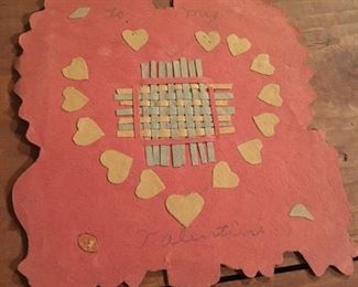 1920s valentines day card