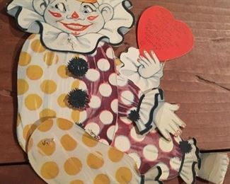 1920s Valentines day card. Arms, Legs and eyes move