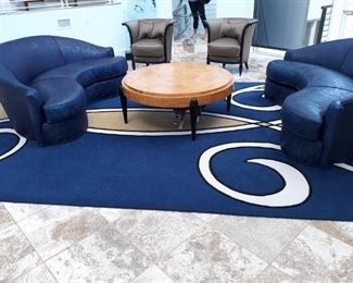 Beautiful blue rug