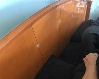 Mother of pearl inlay headboard