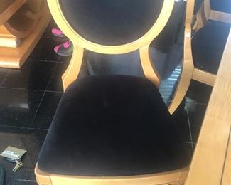 Scan design dining room chair the colors black