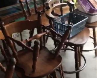 bar stools, chairs