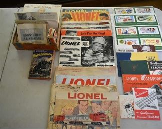 LIONEL BOOKLETS