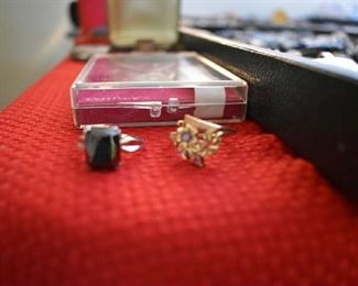STERLING & 14K RINGS