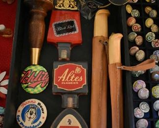 BEER TAPS/PINS/ FILLET KNIVES