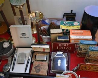 LIGHTERS, AMMO, TINS