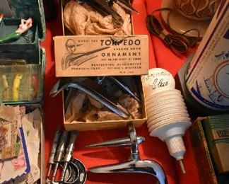 CAR EMBLEMS, VINTAGE GOGGLES