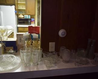 CLEAR GLASS (SORRY DARK PIC)