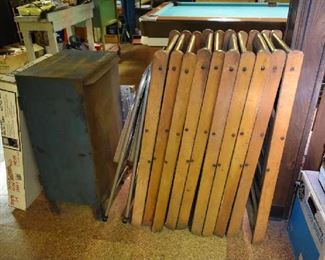 WOOD FOLDING CHAIRS