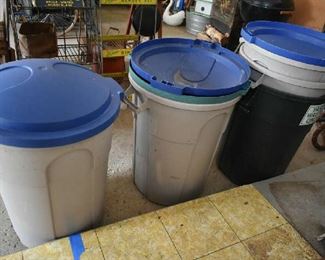 GARBAGE CANS
