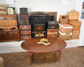 DECORATIVE STORAGE, COFFEE TABLE