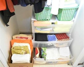 CLEANING CLOTHS, STORAGE